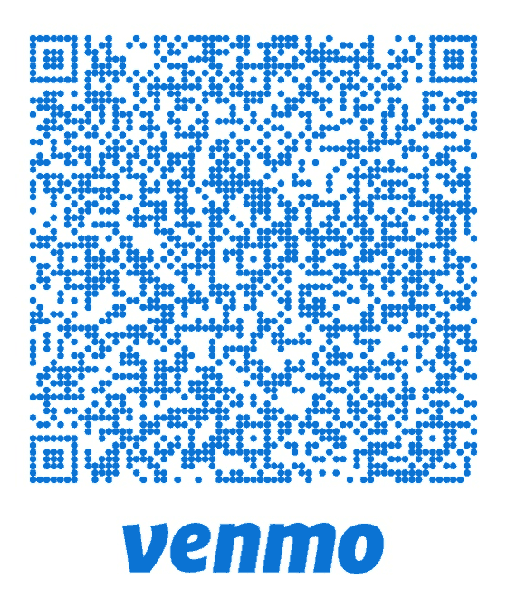 Venmo QR code for a $60 single lesson
